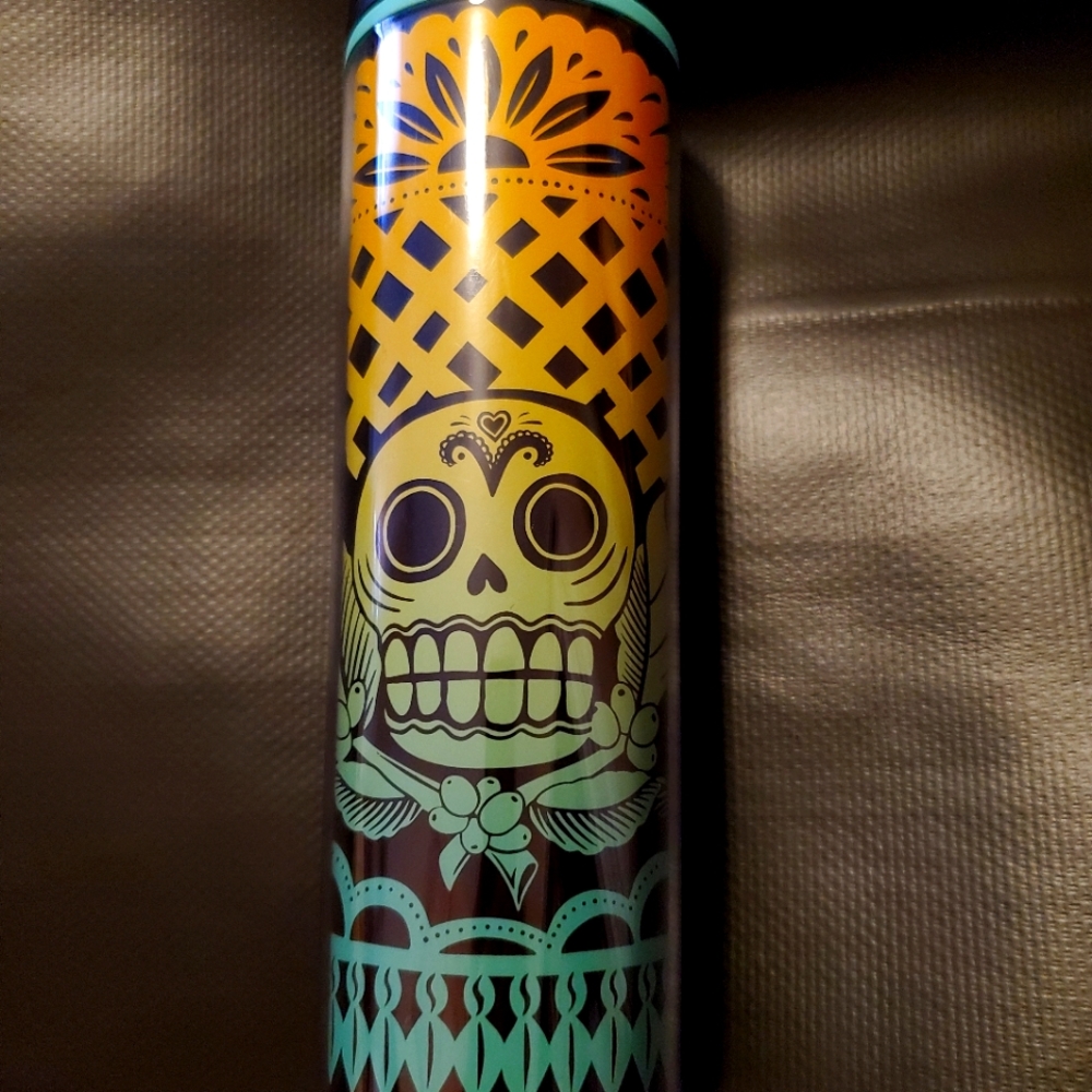 New Starbucks Dia de los Muertos 16oz tumbler.